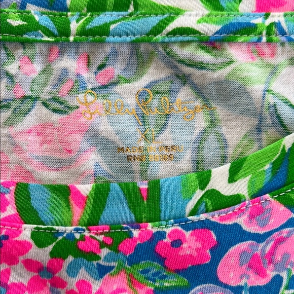 Lilly Pulitzer Floral Short Sleeve Dress - Picture 2 of 4